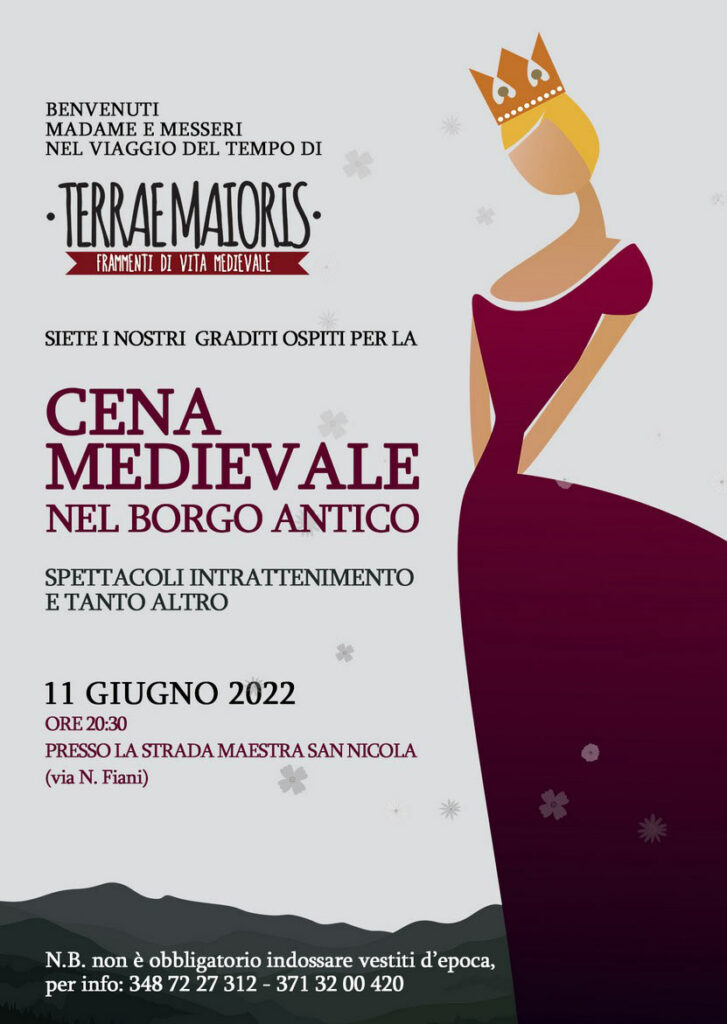 Cena Medievale sulla strada maestra San Nicola 2022