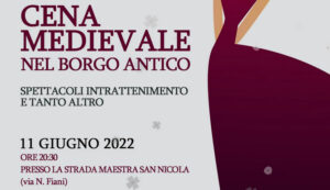 Cena Medievale sulla strada maestra San Nicola 2022