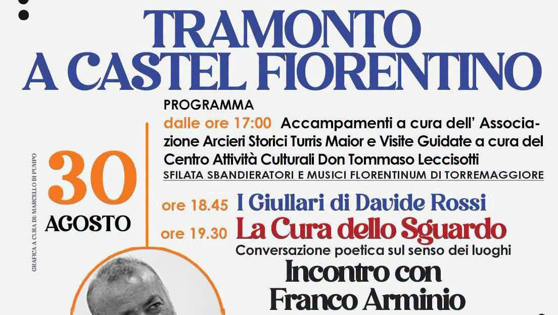 Tramonto a Castel Fiorentino